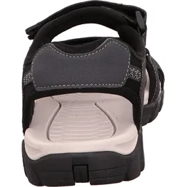 LICO Lealman V Sandalen, Schwarz/Grau, 40 EU