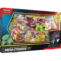 Pokémon: Premium-Kollektion Zygarde-ex des Pokémon TCG (eine Promokarte, eine riesige Linsenkarte, EIN Aufkleber und acht Booster-Pack), italienische Ausgabe
