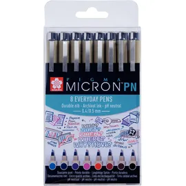 Sakura Pigma Micron PN Set 8 St. 8 Farben