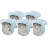 170 ml JC301 JC302 JC303 Rasierer-Reinigungskartusche, kompatibel mit Philips (Serie S5000/S7000/S9000), for einfache Reinigung Ihres Elektrorasierers, hautfreundliche Formel(5pcs)