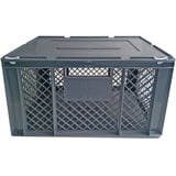 BRB-Lagertechnik XL Transportbox für Kleintiere/Katzen, LxBxH 600x400x320 mm, Boden geschlossen