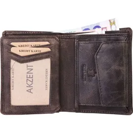Akzent 3000257-001 Herrengeldbörse Geldbörse bro brown