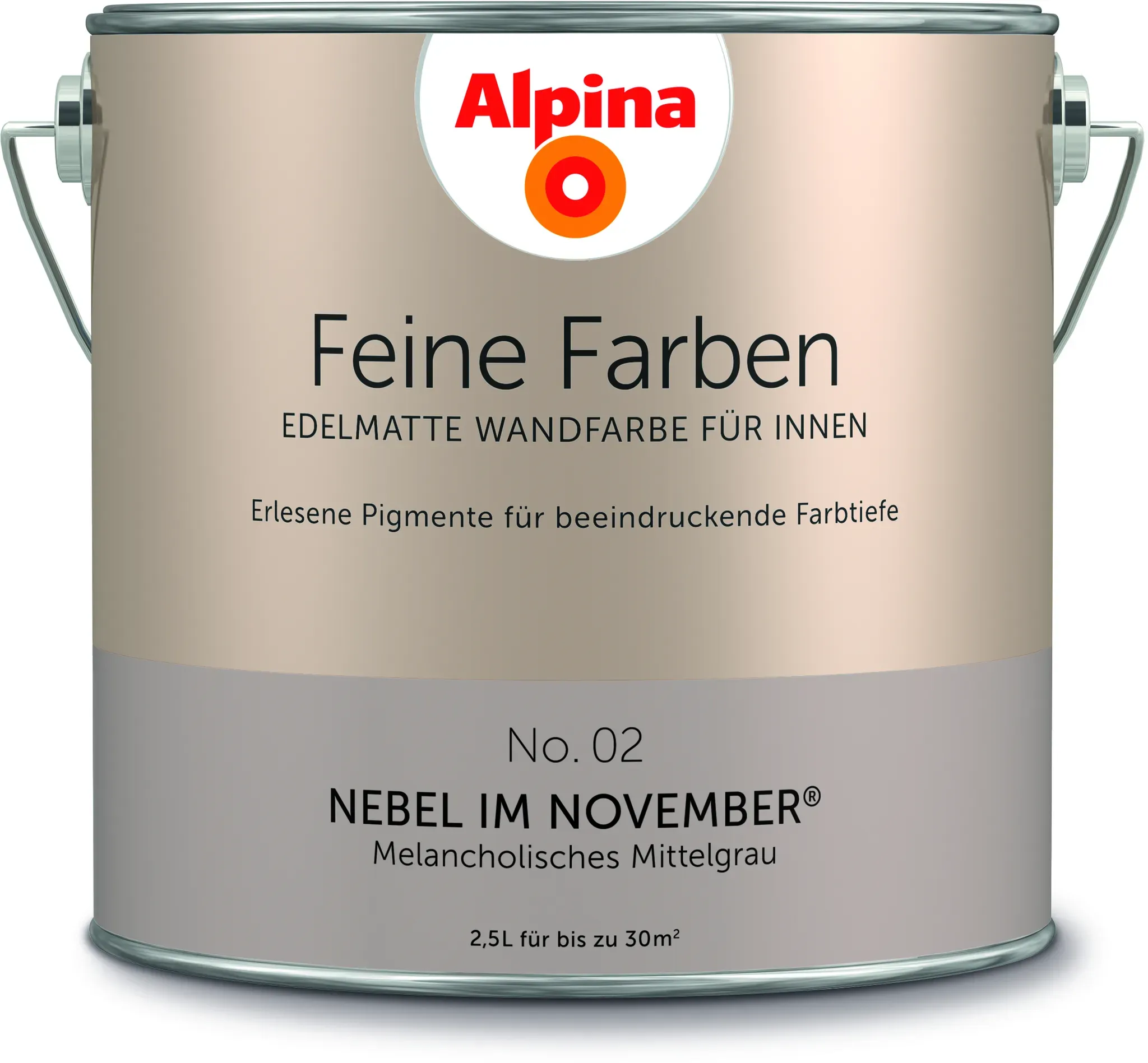 Alpina Feine Farben No. 02 "Nebel im November"