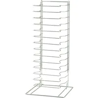 GVK ECO Pizzablechhalter für 14 Pizzableche Pizzablechständer Pizzablechauflage Rack