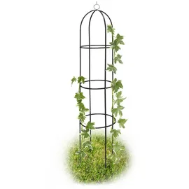 Relaxdays Rankobelisk 190 x 0 x 0 cm Grün