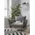 OTTO home Cocktailsessel Stine Polyester 96 x 86 x 86 cm Grau
