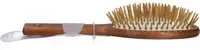 nippes Solingen Brosse à cheveux pneumatique, picots en bois, grand ovale, hêtre 1 pc(s)