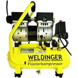 Flüsterkompressor WELDINGER FK 65 pro 750 W Silent Druckluft ölfrei wartungsfrei
