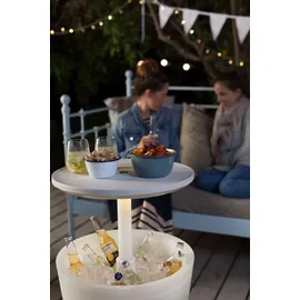 KETER Illuminated Cool Bar 57 x 49,5 x 49,5 cm Weiß