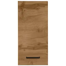 WELLTIME Hängeschrank WELLTIME "Trento, verschiedene Ausführungen und Farben", braun (wotaneiche), B:30cm H:64cm T:20cm, Holzwerkstoff, MDF, Schränke, Hängeschrank, Badmöbel, Breite 30 cm, 1 Tür, 2 Einlegeböden, Made in Germany
