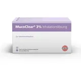 PARI MucoClear 3% NaCl Inhalationslösung - Hypertone Kochsalzlösung zum Inhalieren - 60 Ampullen je 4 ml