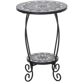 Siena Garden Blumenständer Como Ø40 x 60 cm Schwarz