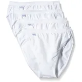 Tai-Slip 4er Pack perfekt Passform elastisches Baumwollgewebe sloggi WHITE