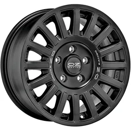 OZ RALLY RAID matt black + silver lettering 8.5Jx18 6x114.3 ET40