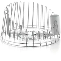 Alessi A Tempo Abtropfgestell 36 x 19 cm Silber