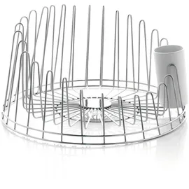 Alessi A Tempo Abtropfgestell 36 x 19 cm Silber