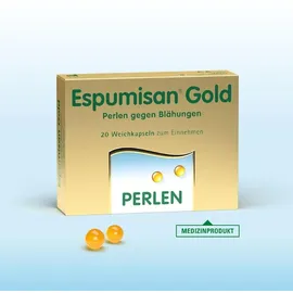 BERLIN-CHEMIE ESPUMISAN Gold Perlen gegen Blähungen 20 St.