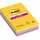 Post-it Post-it® Super Sticky Haftnotizen extrastark 46453SSA farbsortiert, 3 Blöcke