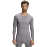 Herren Langarmshirt Wool-Tech Light Grey-Heather S