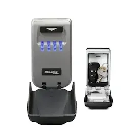 Master Lock Schlüsseltresor + Montageset beleuchtet 5425EURD
