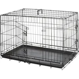 Karlie Hundekäfig Mit Zwei Türen 109x70x76cm - Black - One Size