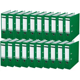 Leitz Aktenordner DIN A4 80 mm Grün 20 St.