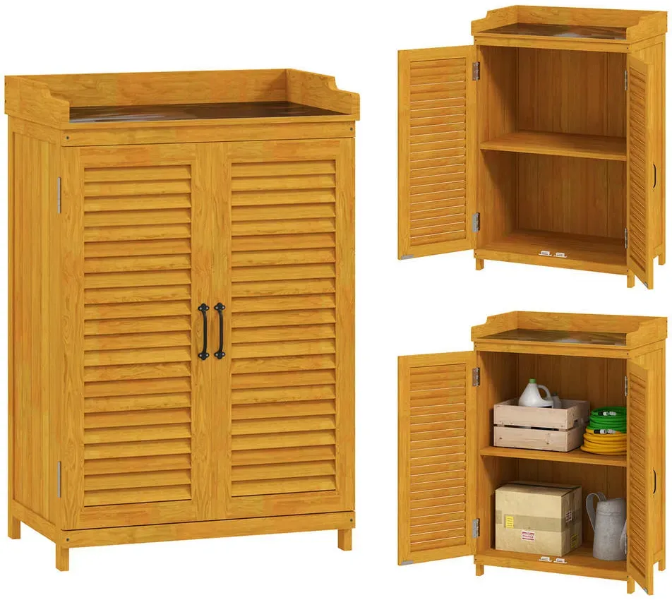 outsunny ger�tehaus metall