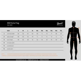 Brandit Textil Parka Flag olive L