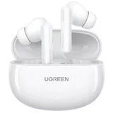 UGREEN HiTune T6 kabellose Kopfhörer mit ANC-Funktion + USB-A – USB-C-Kabel – Weiß