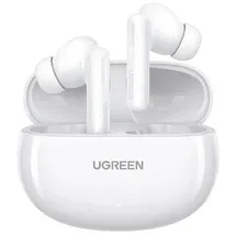 UGREEN HiTune T6 kabellose Kopfhörer mit ANC-Funktion + USB-A – USB-C-Kabel – Weiß