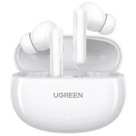 UGREEN HiTune T6 kabellose Kopfhörer mit ANC-Funktion + USB-A – USB-C-Kabel – Weiß