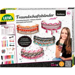 Kreativset LENA "Freundschaftsbänder, groß", bunt, Kreativsets, Kinder