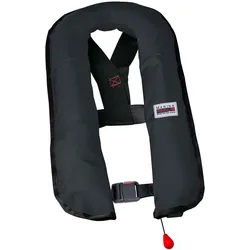 Marinepool Rettungsweste Compact II 150N mit 16 l Auftrieb - schwarz