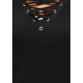 LAURA SCOTT 3/4-Arm-Shirt in schwarz, | Gr.: 40,