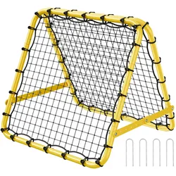 VEVOR Fußball-Rebounder-Netz Kick-Back Tragbar Fußballtrainer 40x35x37 Zoll