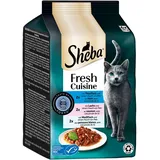 Sheba Fresh Cuisine Taste of Tokyo Thunfisch, Lachs & Weissfisch 6x50g (Menge: 6 je Bestelleinheit)