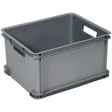 Curver 156011 Aufbewahrungsbox Unibox Classic L stapelbar (B x H x T) 430 x 235 x 350 mm Silber 1 St.