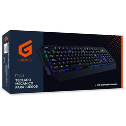 Conceptronic KRONIC Gaming RGB Tastatur schwarz