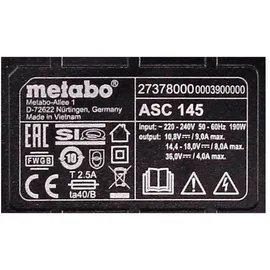 Metabo Akku Basis Set 18 V 1 x 8,0 Ah