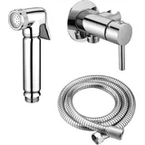 Stilform Design WC/Bidet Handbrause Komplettset mit Unterputz Mischerarmatur Mini Grau