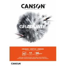 Canson Skizzenblock 40 Blatt 96 g/m2 Weiß