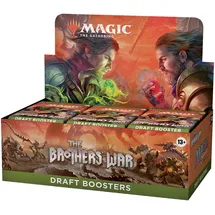 MAGIC: The Gathering The Brothers' War Draft-Booster Display (36 Packs, englisch)