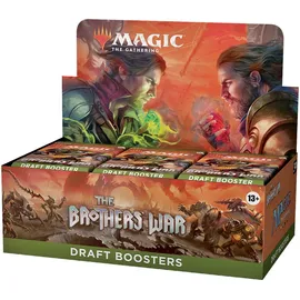 MAGIC: The Gathering The Brothers' War Draft-Booster Display (36 Packs, englisch)