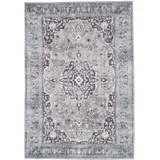 Gina Oriental Teppich - Grau / Beige 160x230