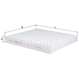 mahle Pollenfilter für VW Passat B8 Golf VIII AUDI Q3 Tiguan SKODA