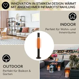 Blumfeldt Heat Guru Plus Infrarot schwarz