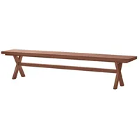 Exotan Gartenbank Delta aus Aluminium, Terra