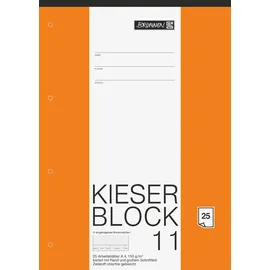 Brunnen Kieserblock A4 kariert 25 Blatt