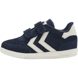 hummel Victory Suede Klettverschluss Sneaker Kinder black iris 19