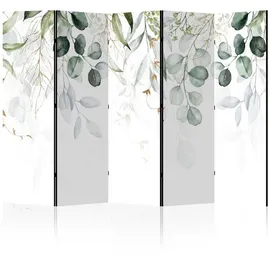 lumasoul Paravent doppelseitiger - Paravent Raumteiler Innen - Natur Motiv - 225x172 cm